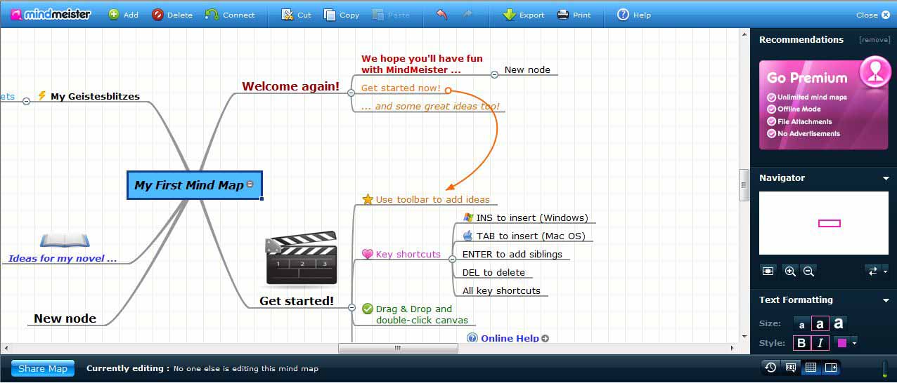 Mind Web Display Mind Mapping and Web 2.0: Part 1 – web-based tools | Sociamind