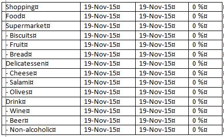 Sample word list 1JPG