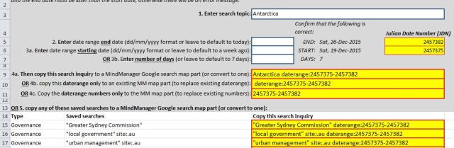 Example of an Excel Julian date converter